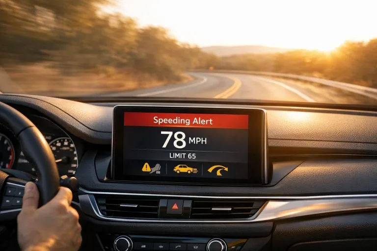 Cómo detectan algunos sistemas GPS el exceso de velocidad y la conducción brusca