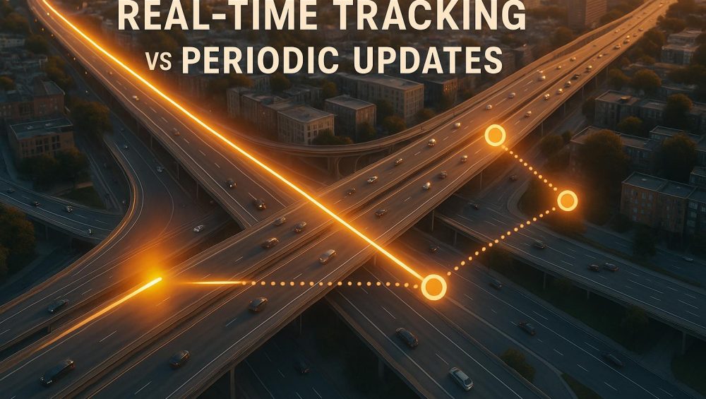 Real-Time Tracking vs Periodic Updates: A Comparison
