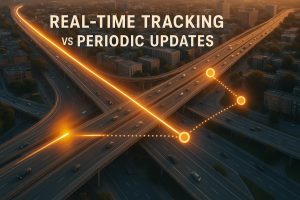 Real-Time Tracking vs Periodic Updates: A Comparison