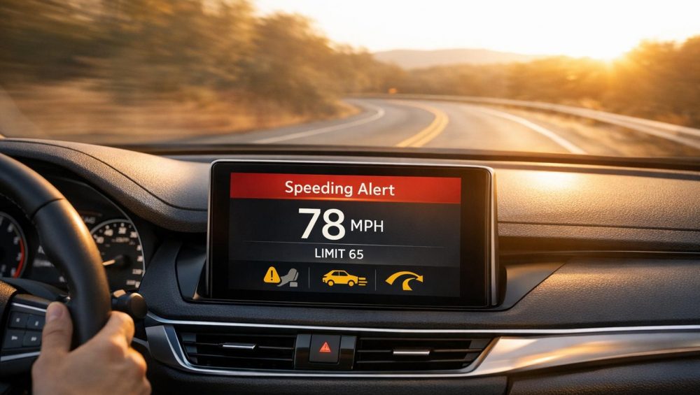 How GPS Detects Speeding and Harsh Driving