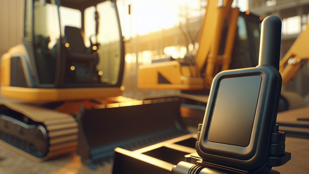 heavy equipment tracking - passive GPS tracking