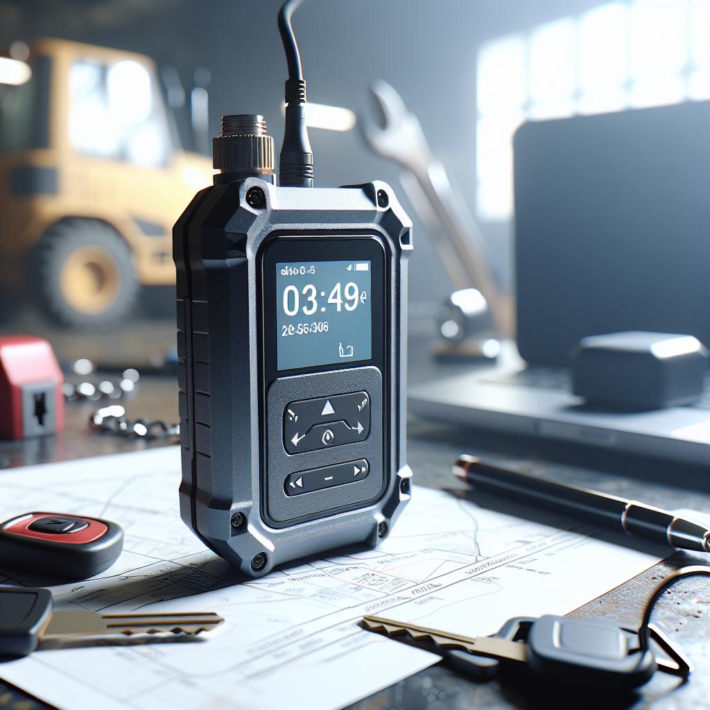 gps tracker long battery life - construction fleet asset management