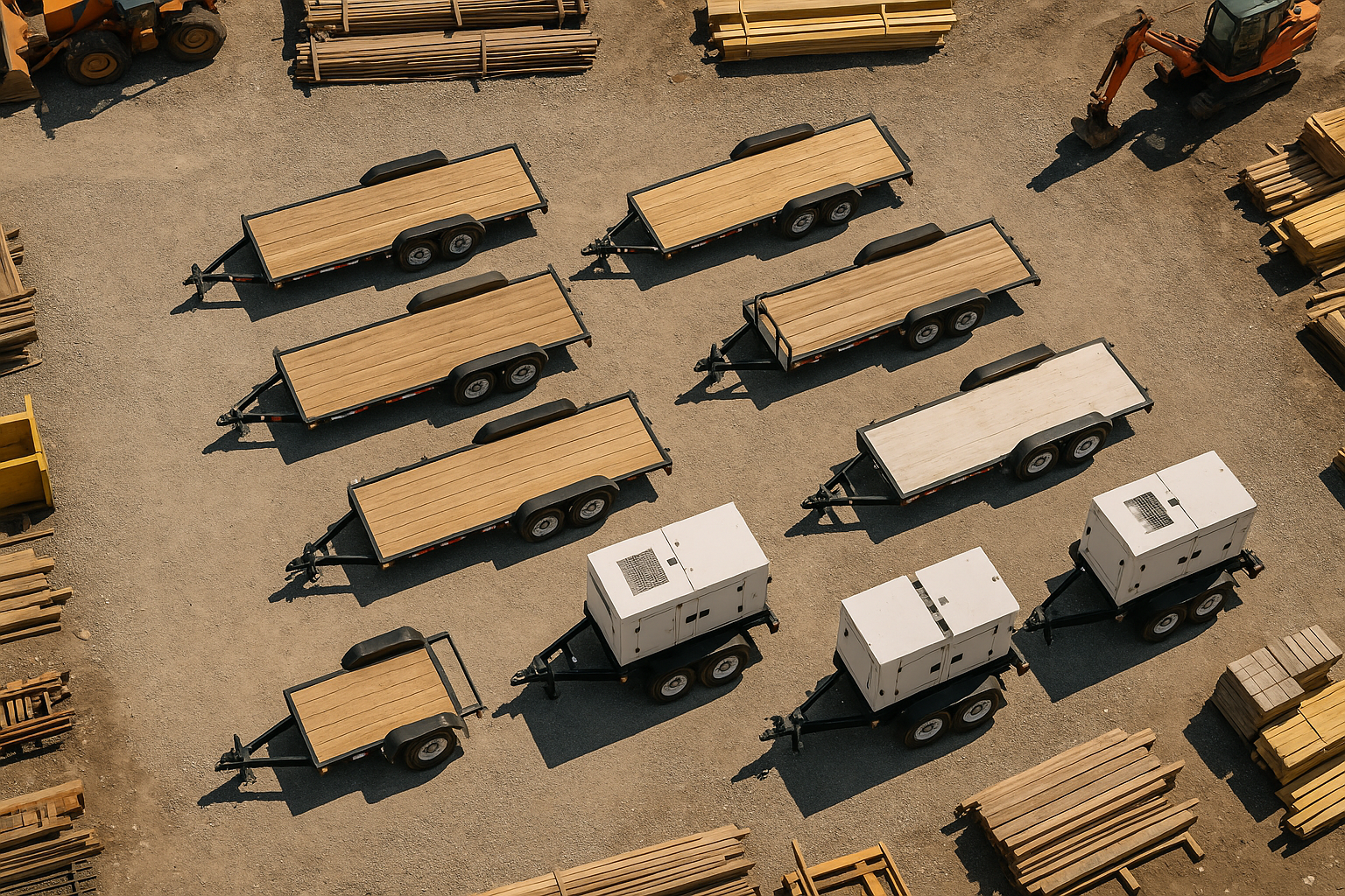 gps tracking trailer - GPS tracking device mounted on machinery
