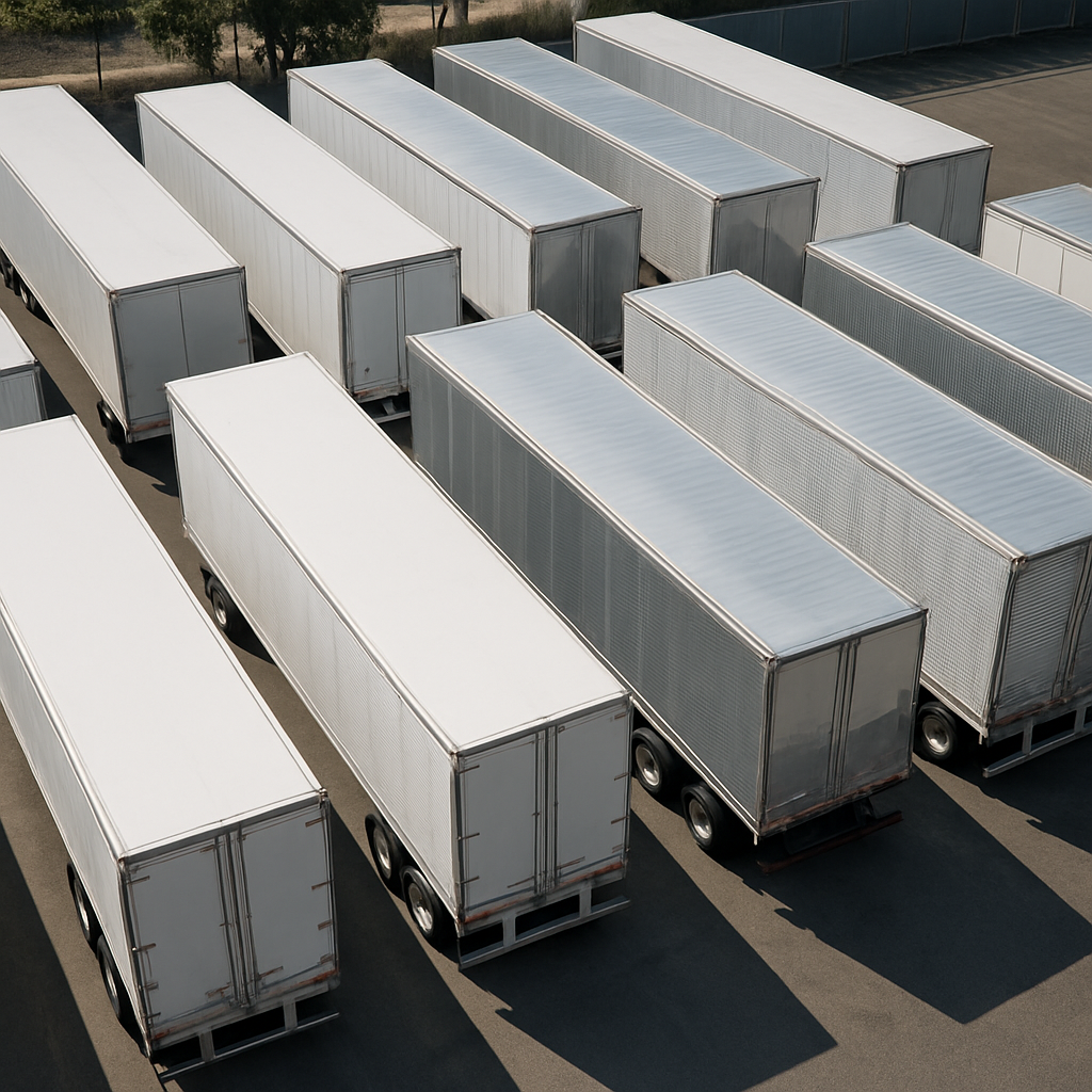 trailer tracking devices - construction fleet asset management