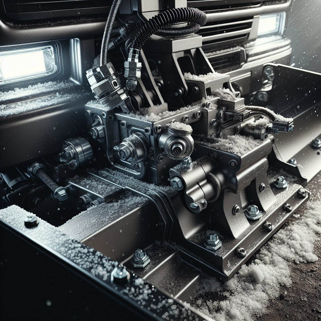 track snow plow - construction fleet asset management