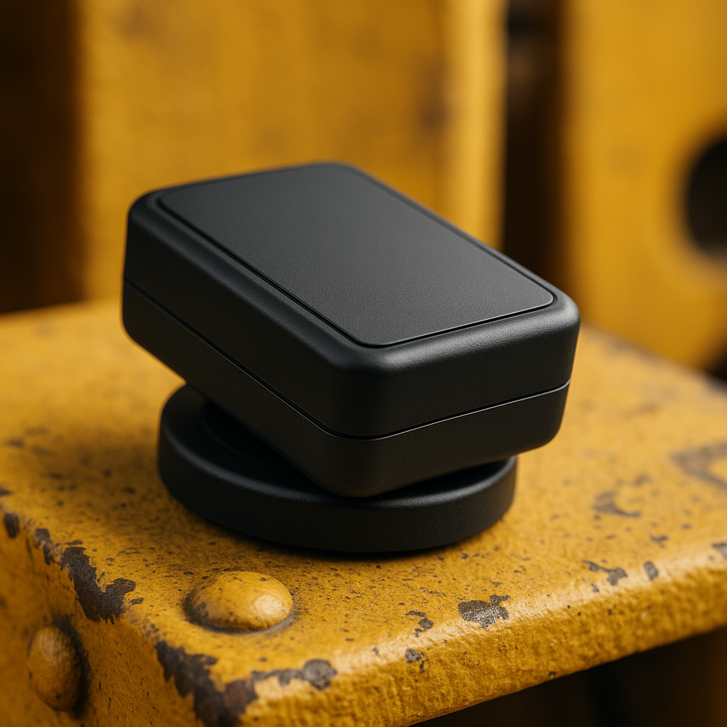 gps tracker for machinery - GPS tracking device mounted on machinery