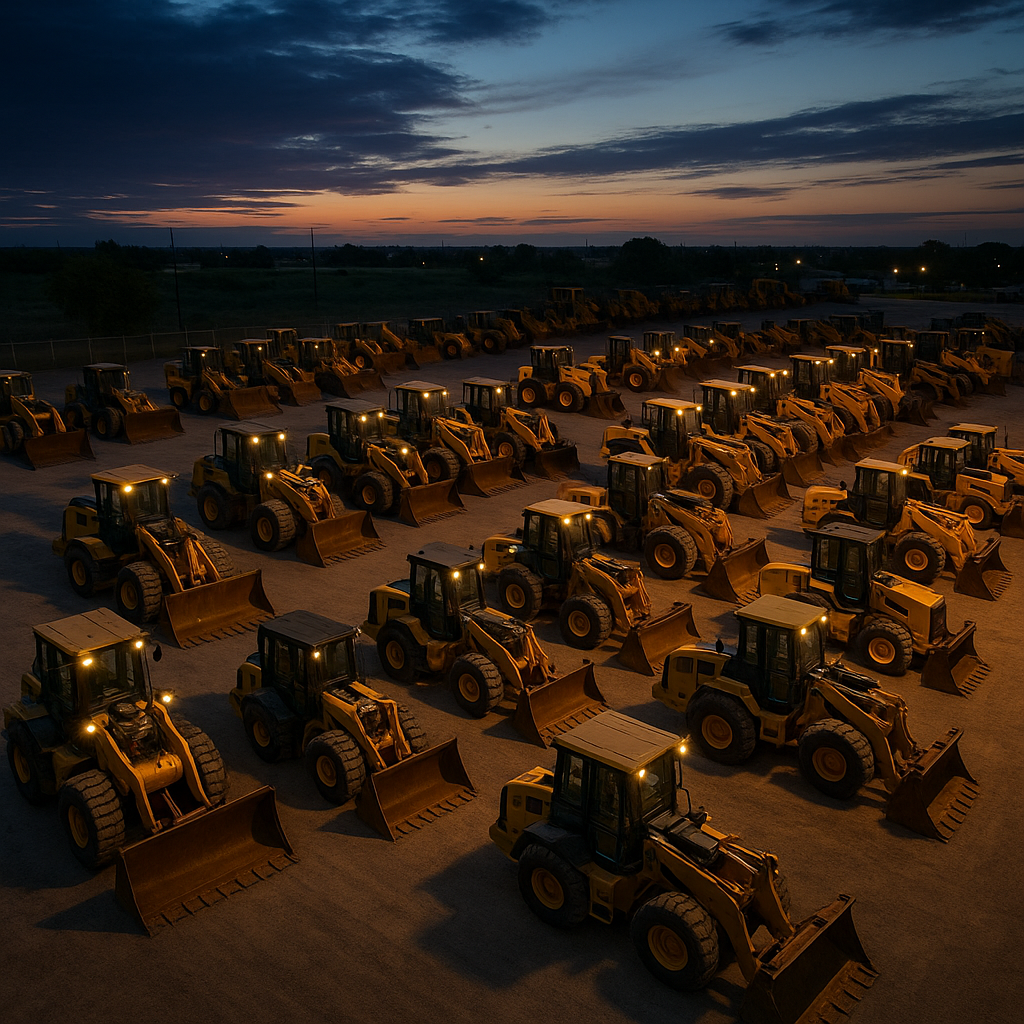 gps tracker for machinery - construction fleet asset management