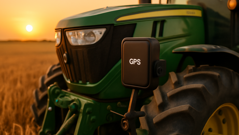 gps tracker for farm equipment - passive GPS tracking