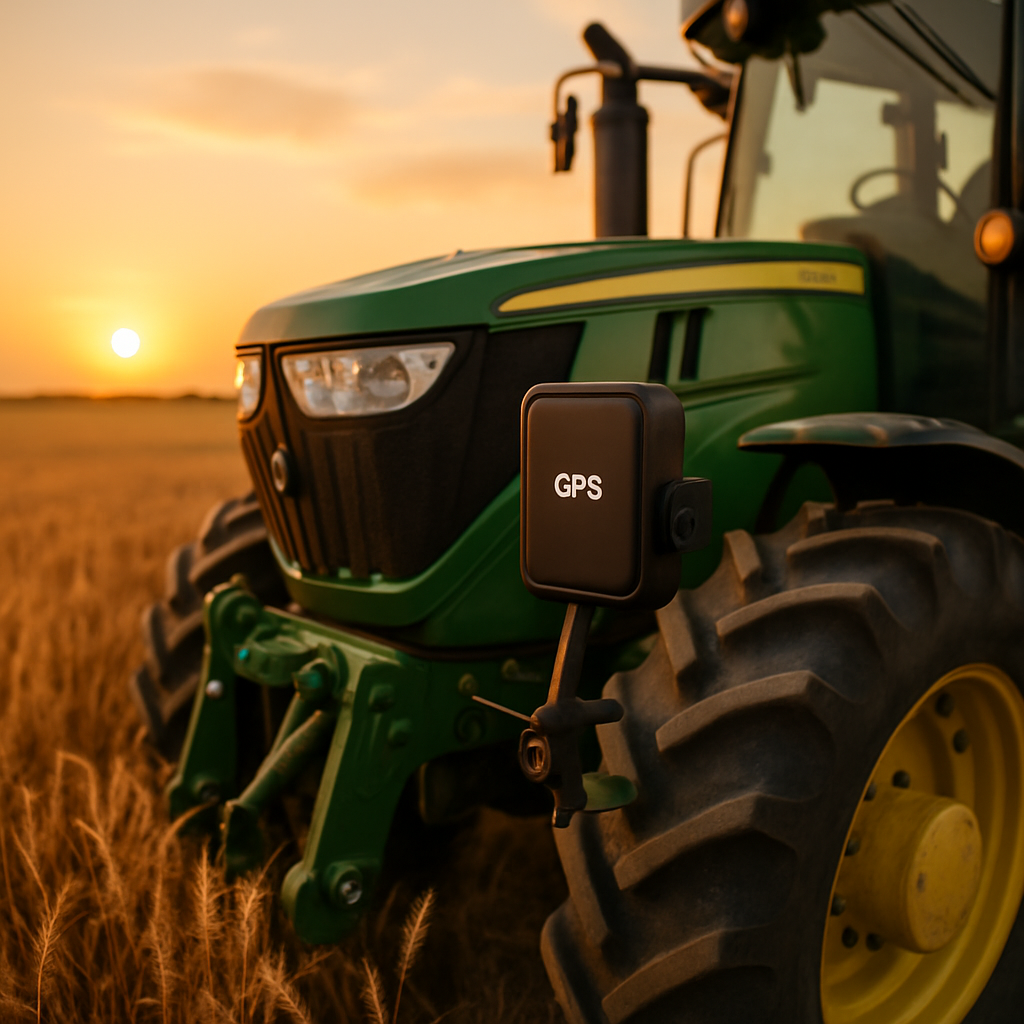 gps tracker for farm equipment - passive GPS tracking