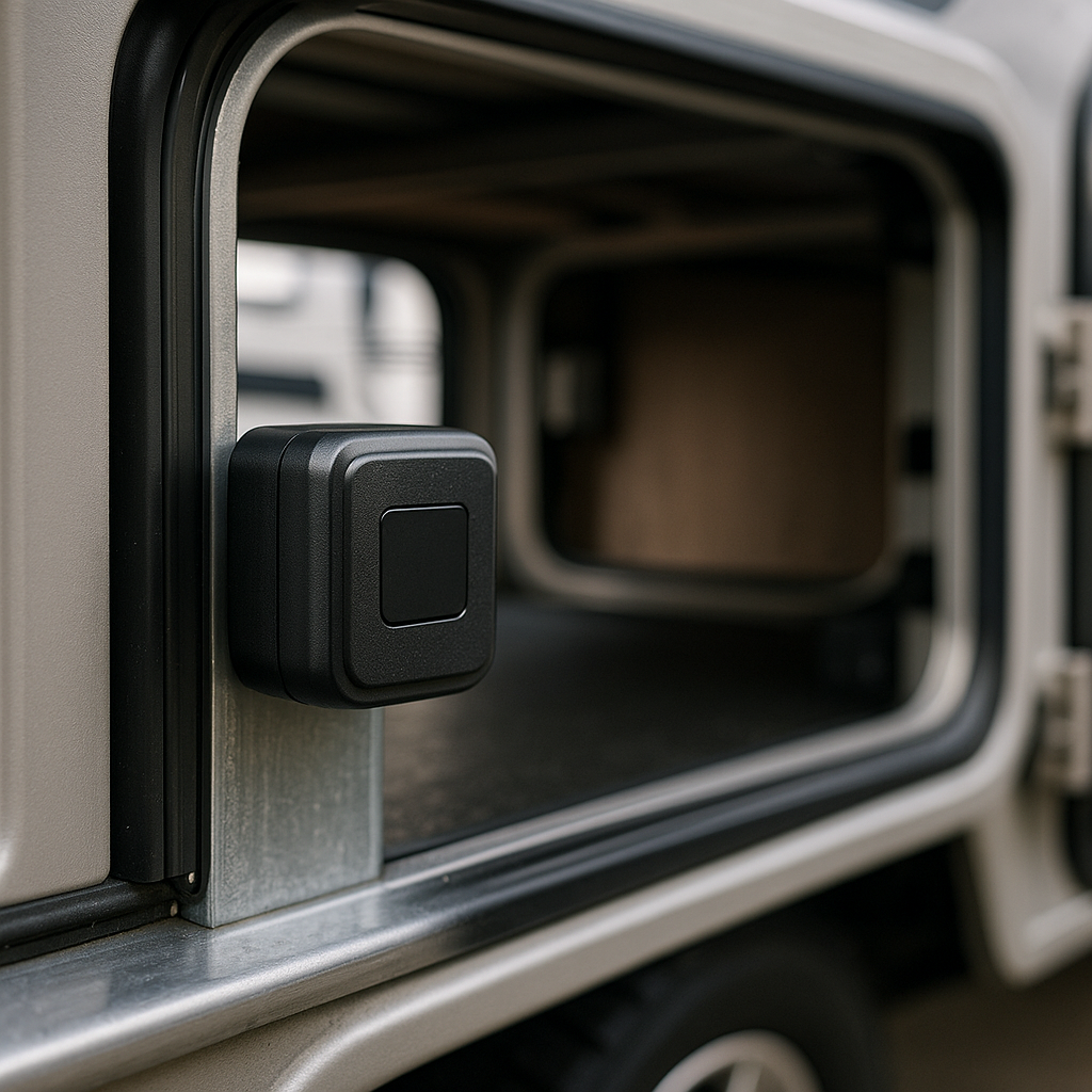 gps rv tracker - GPS tracking device mounted on machinery