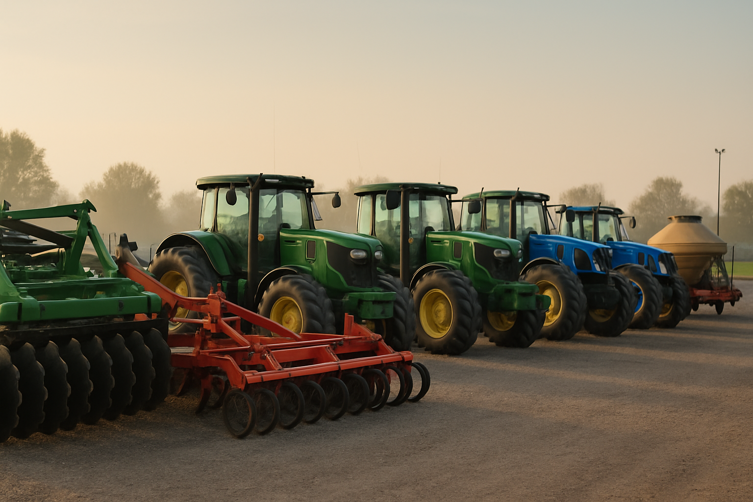 gps tracker for farm equipment - construction fleet asset management