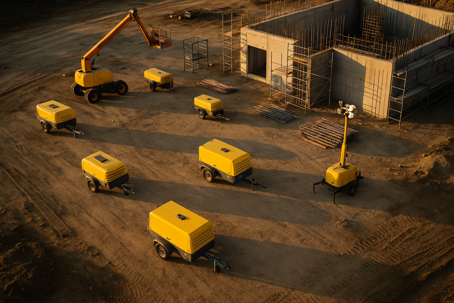 gps tracker for rental equipment - construction fleet asset management