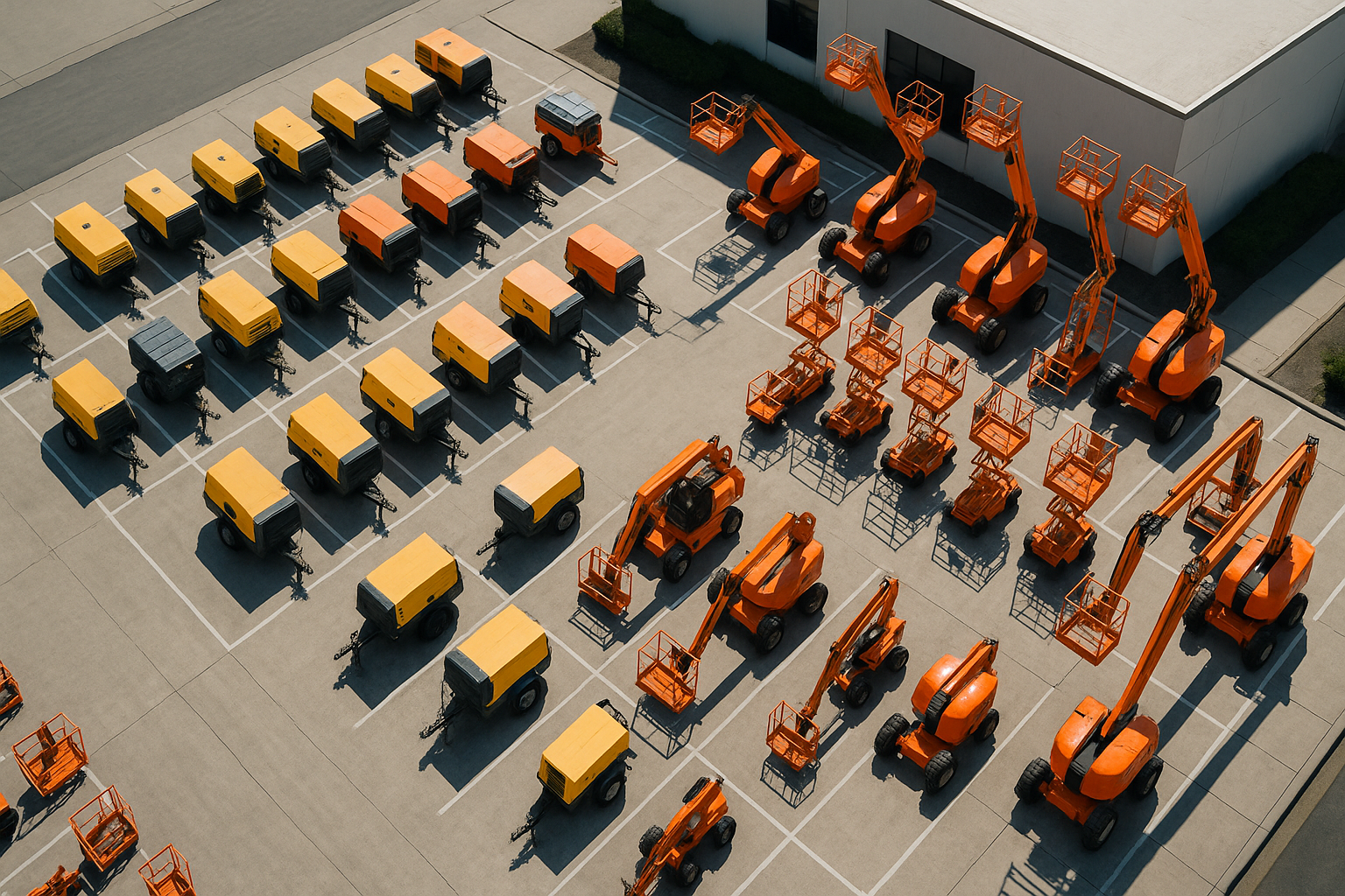 gps tracking device for rental equipment - construction fleet asset management